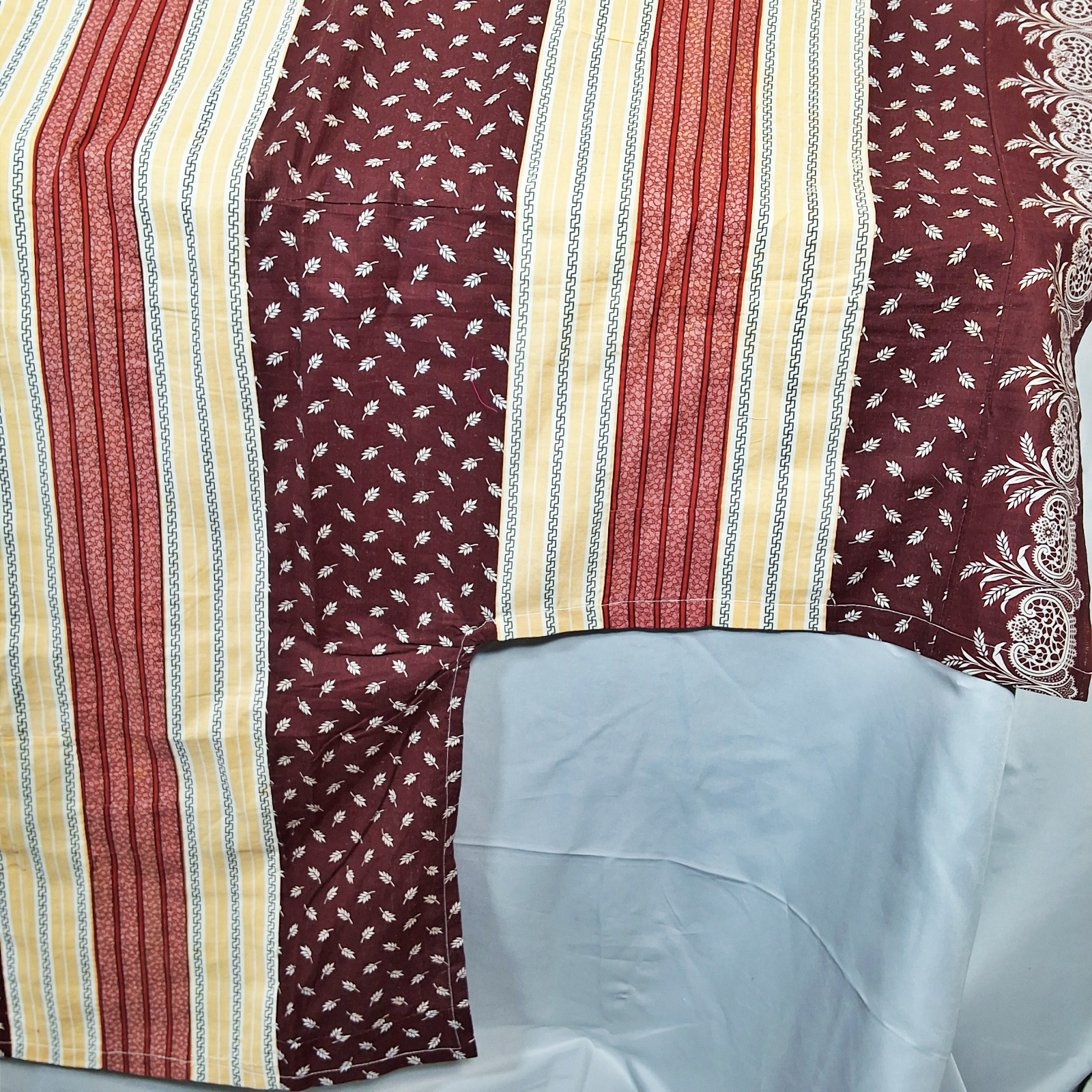 Antique Four Poster Quilt Top - 1860
