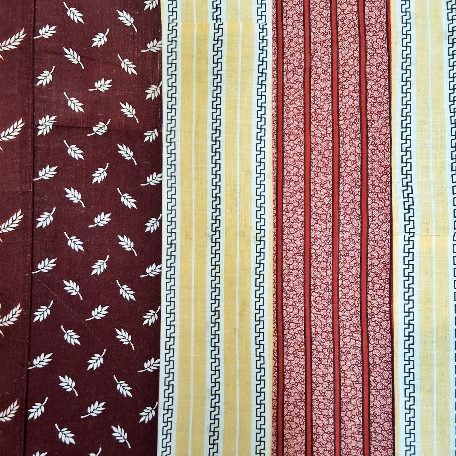 Antique Four Poster Quilt Top - 1860