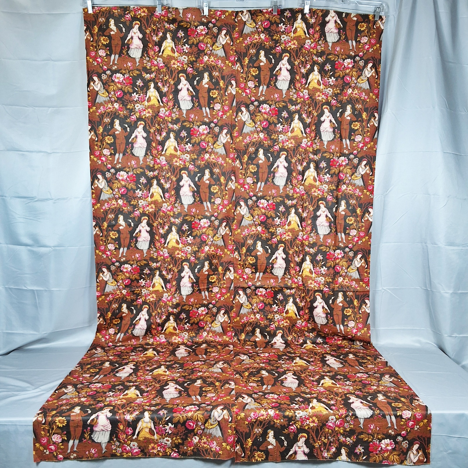 Antique Scenes Galantes Textile