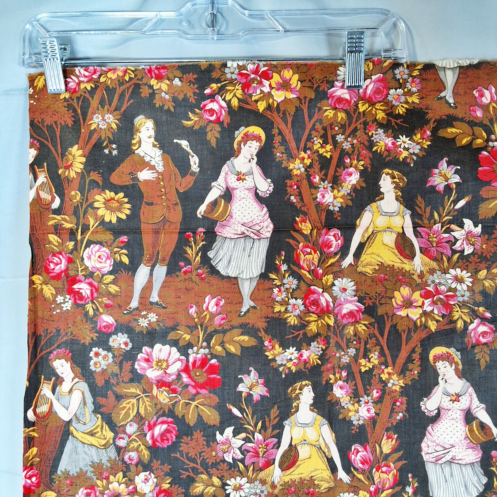 Antique Scenes Galantes Textile