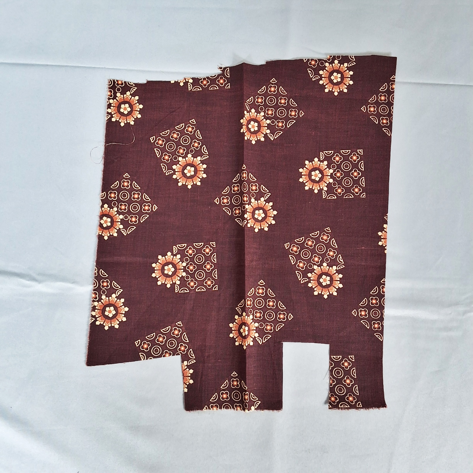 7 Antique 19th Century Fabric Samples