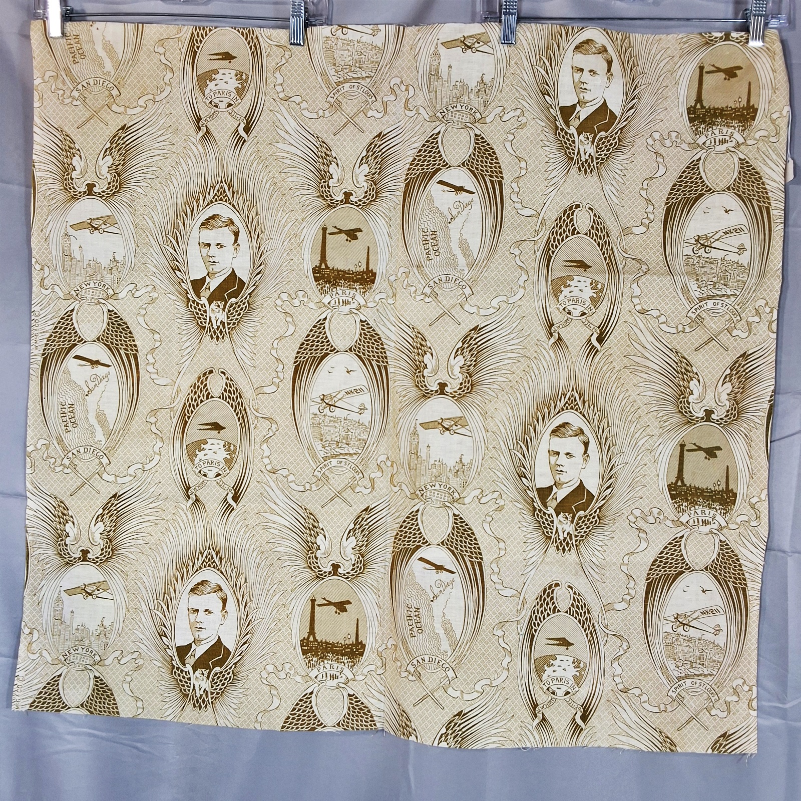 3 Antique Commemorative Textiles