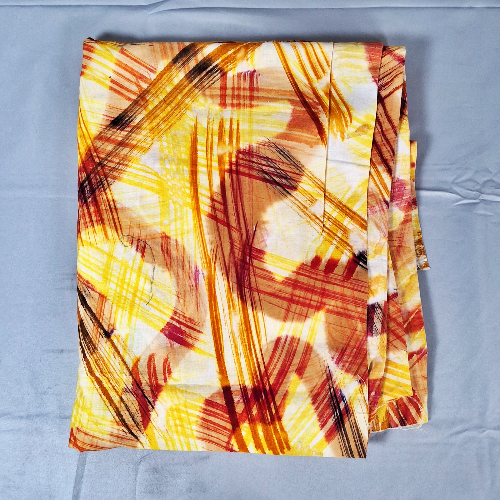 3 Hand Dyed Cotton Fabrics from India