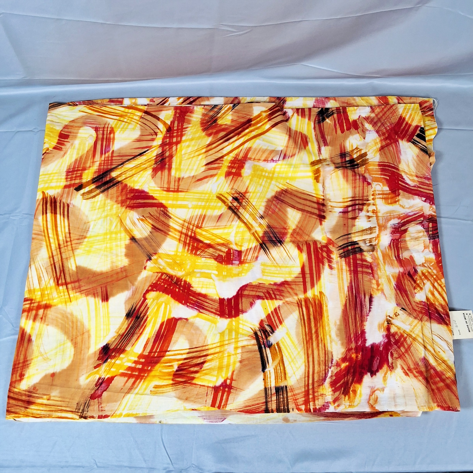 3 Hand Dyed Cotton Fabrics from India