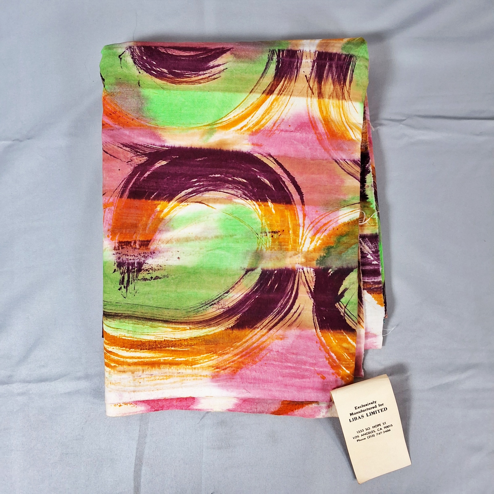3 Hand Dyed Cotton Fabrics from India - Yardage