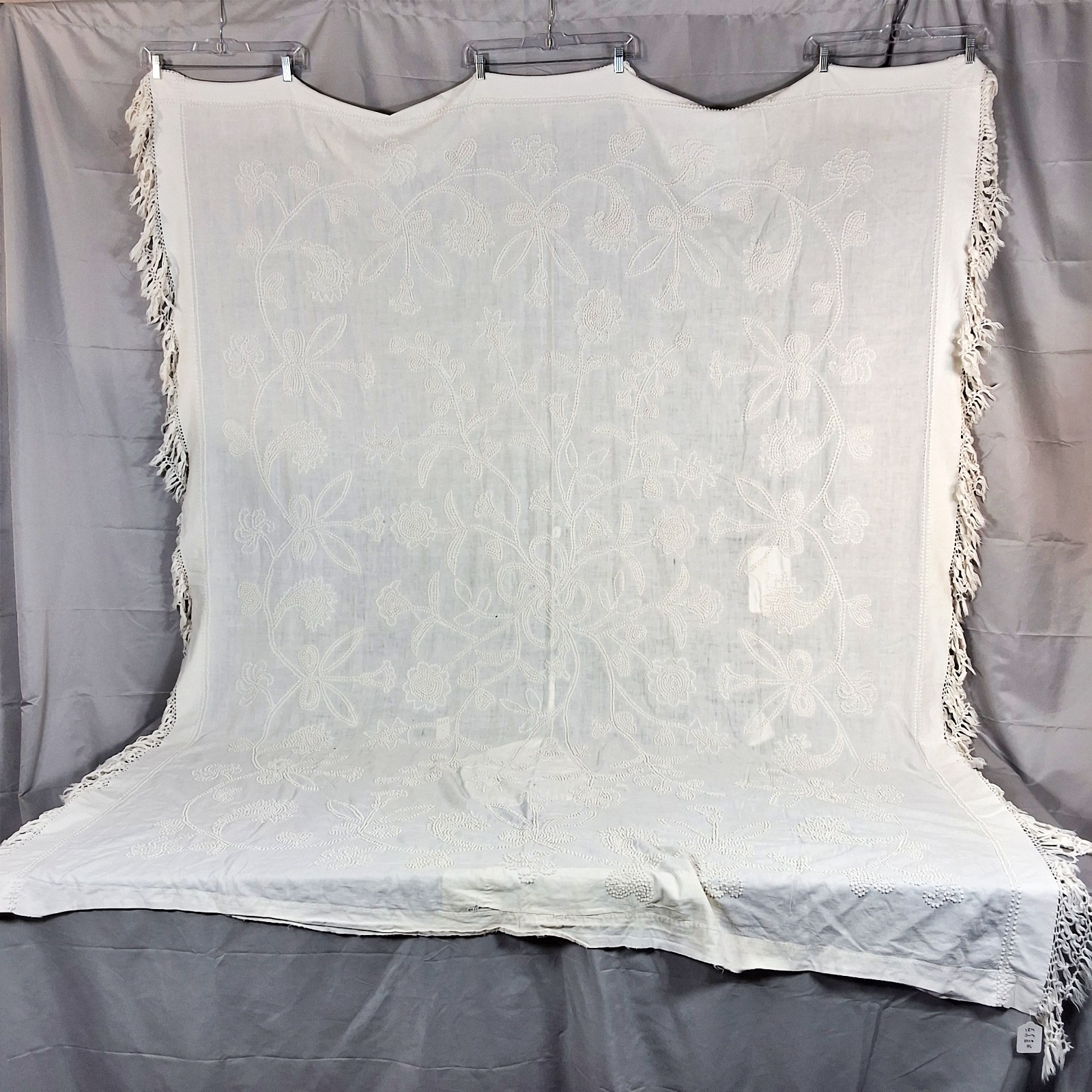 Vintage Candlewick Bedspread and Pillow Cover