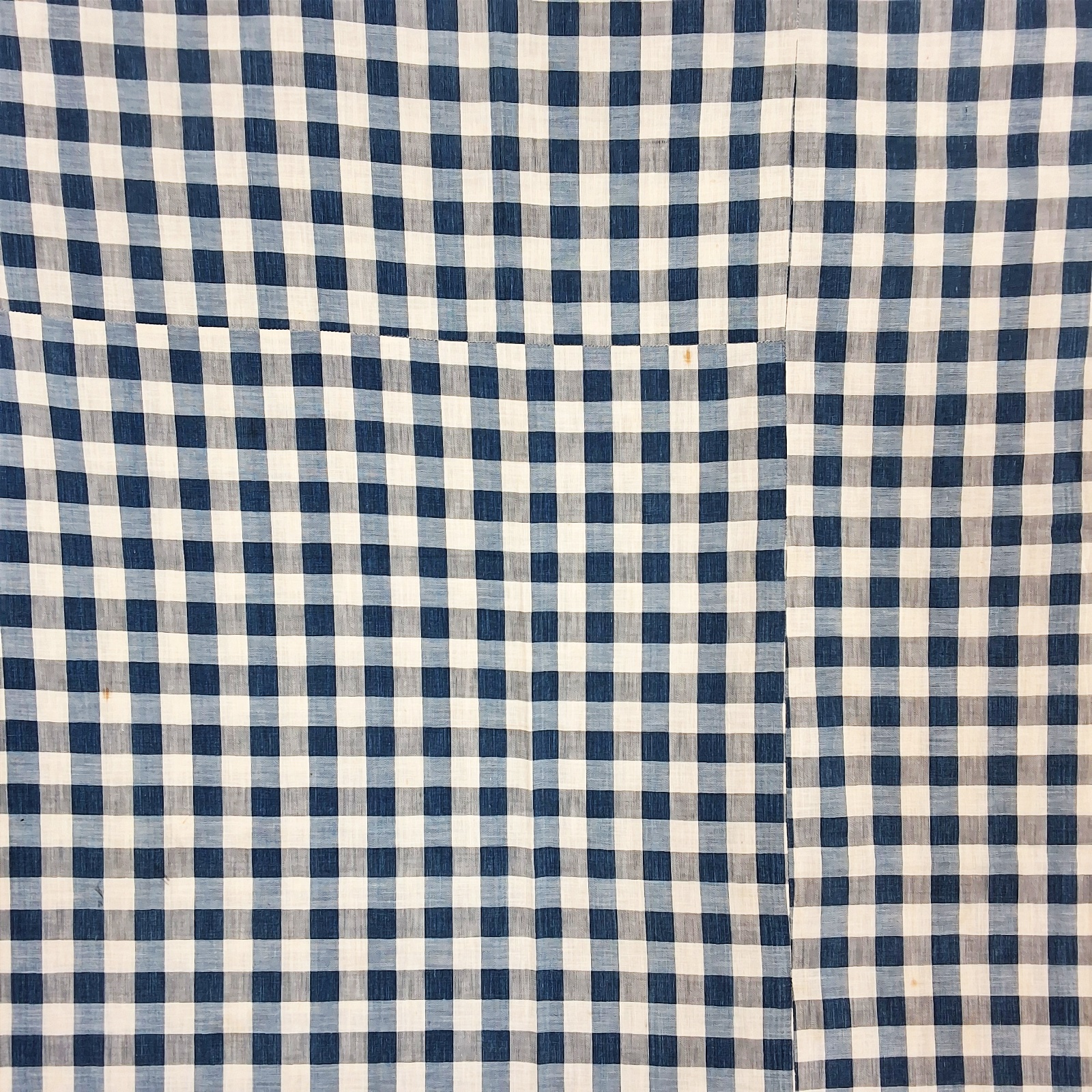 2 Vintage Plaid Tick Duvets