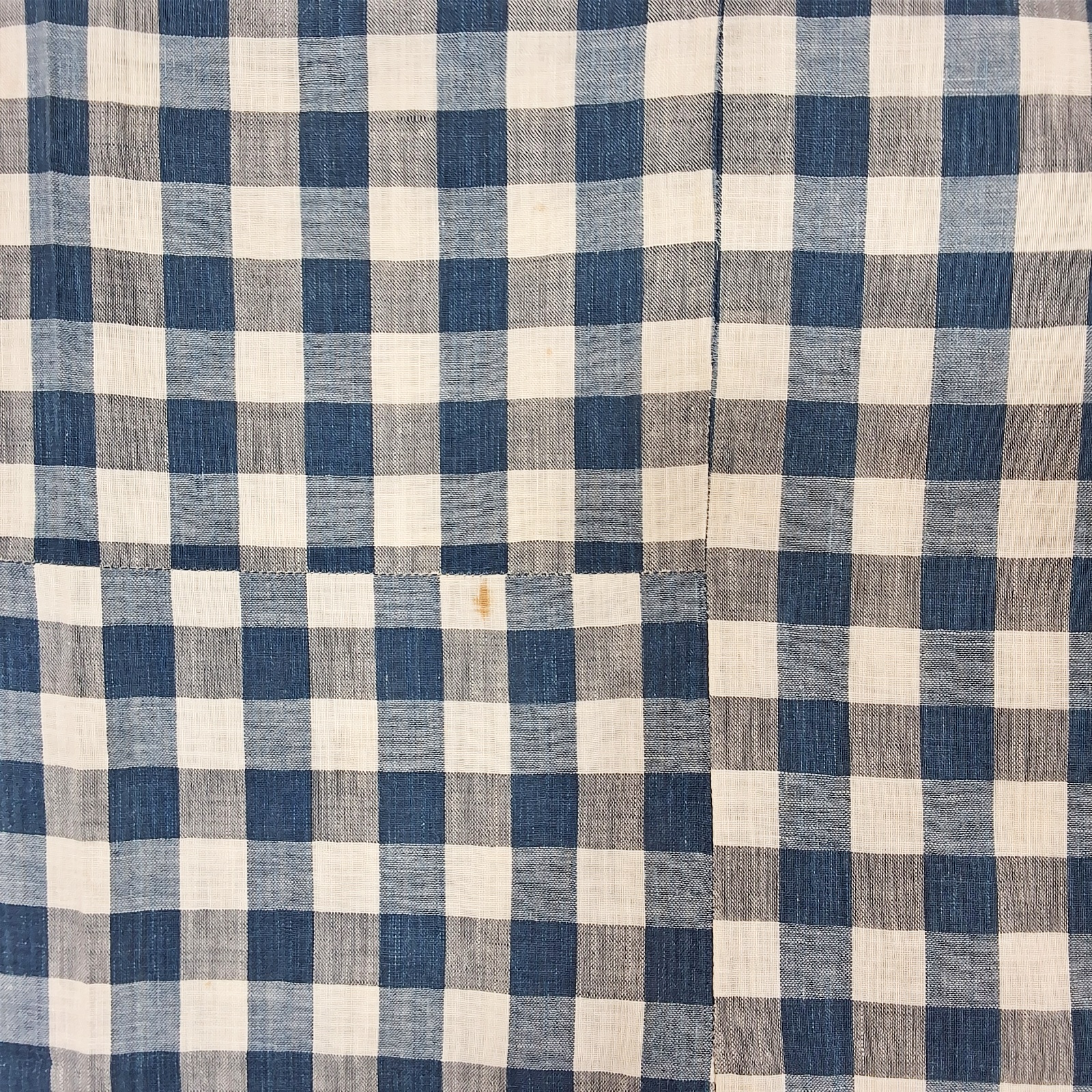 2 Vintage Plaid Tick Duvets