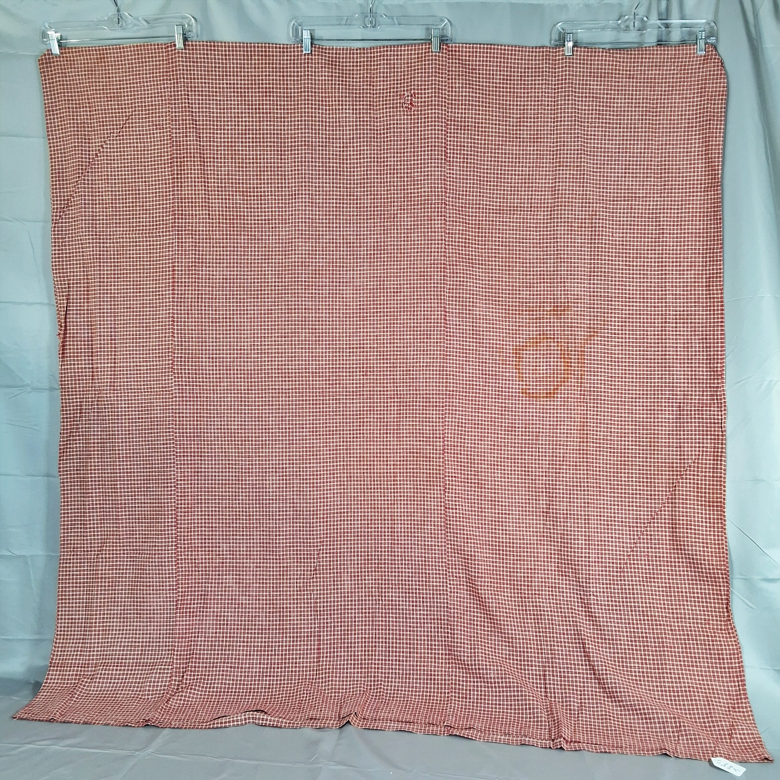 3 Vintage Red Tick Duvets
