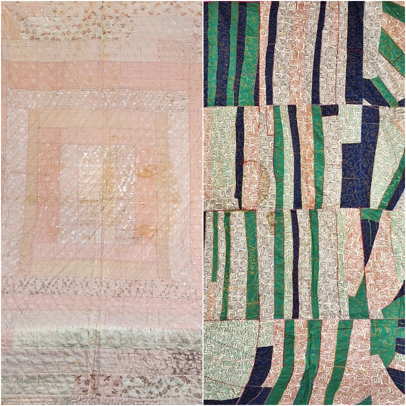 2 Vintage Quilts - Medallion and MCM