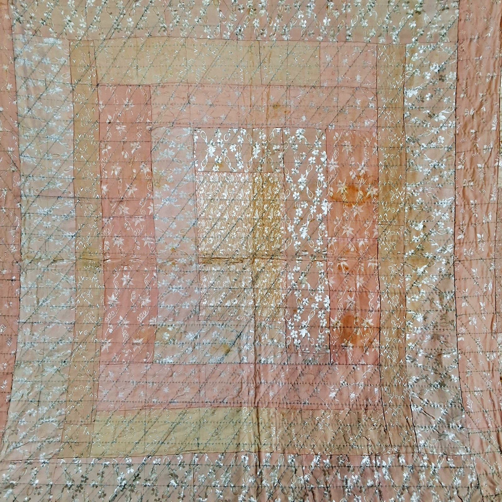 2 Vintage Quilts - Medallion and MCM