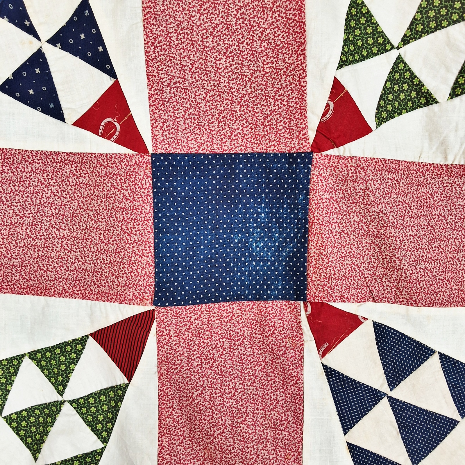 Antique 1890s Lost Children Quilt Top