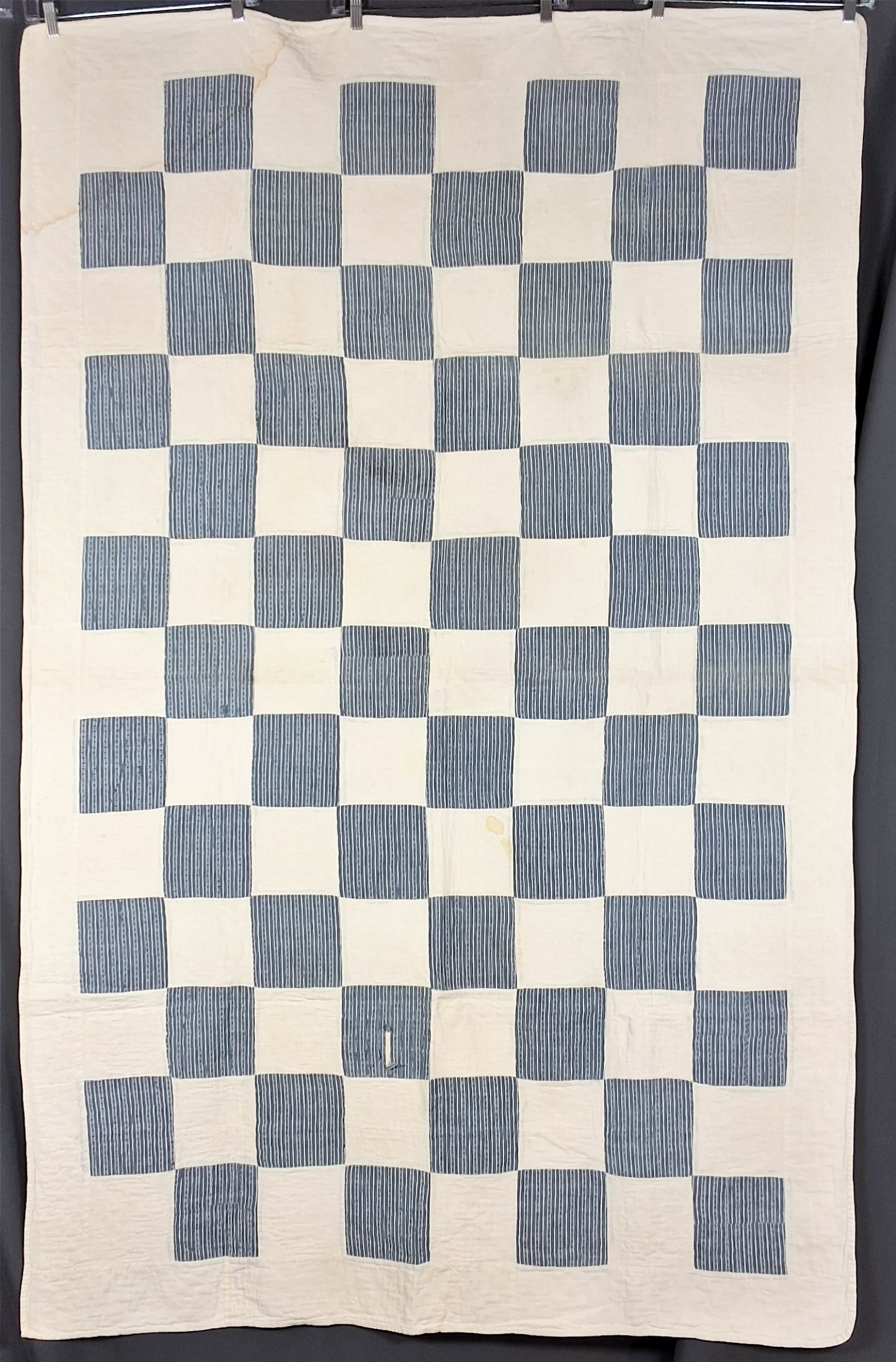Antique c1910 Checkerboard Quilt