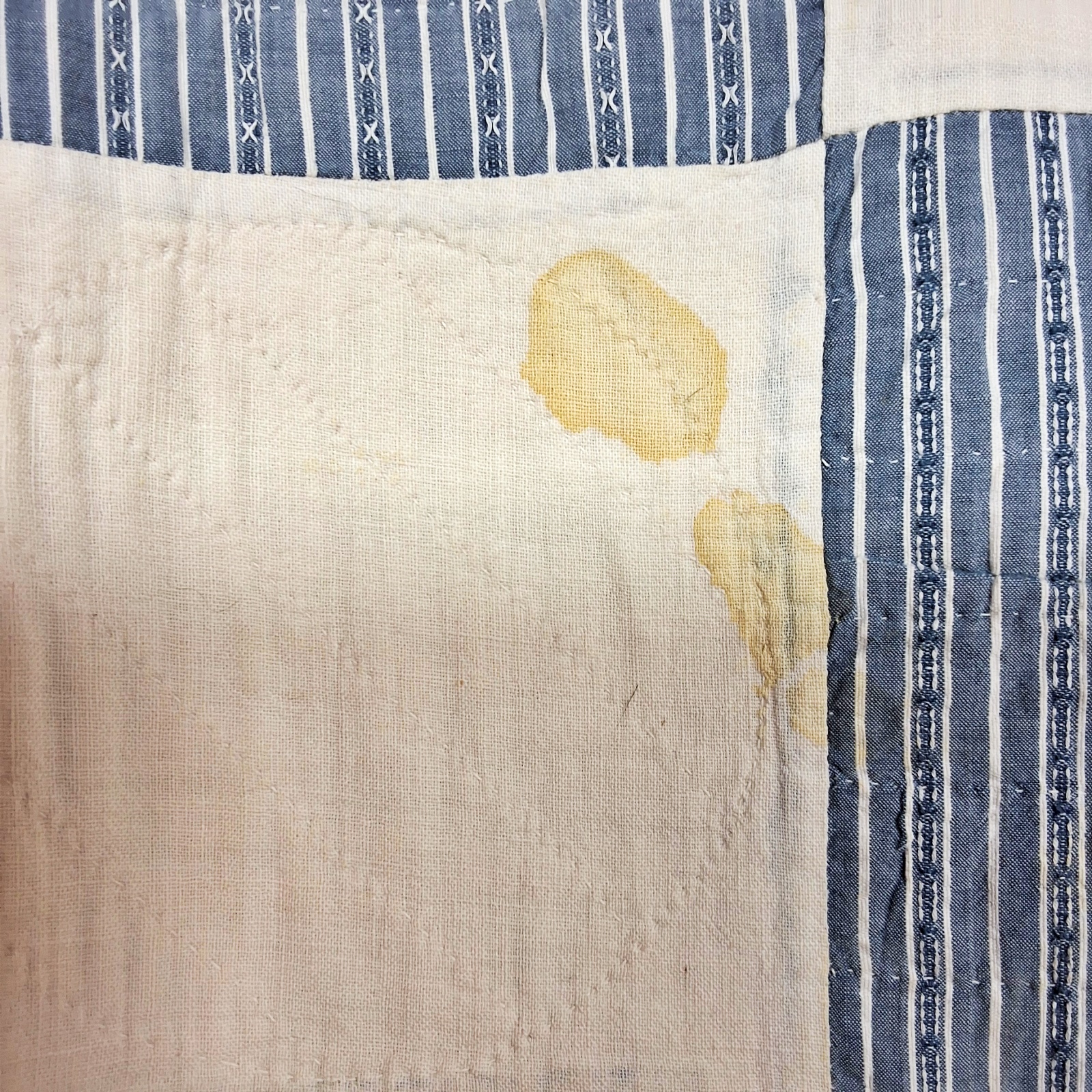 Antique c1910 Checkerboard Quilt