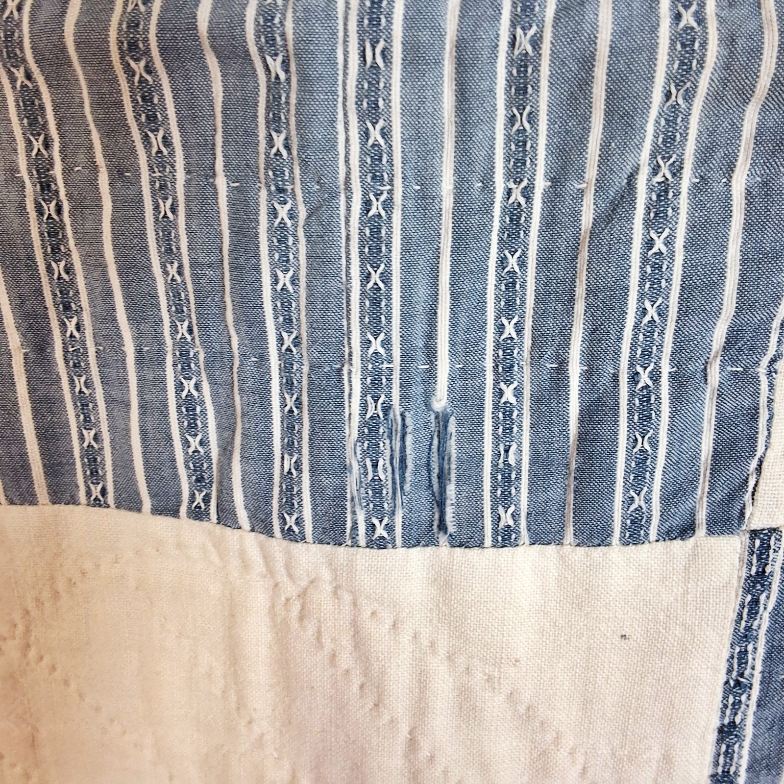 Antique c1910 Checkerboard Quilt