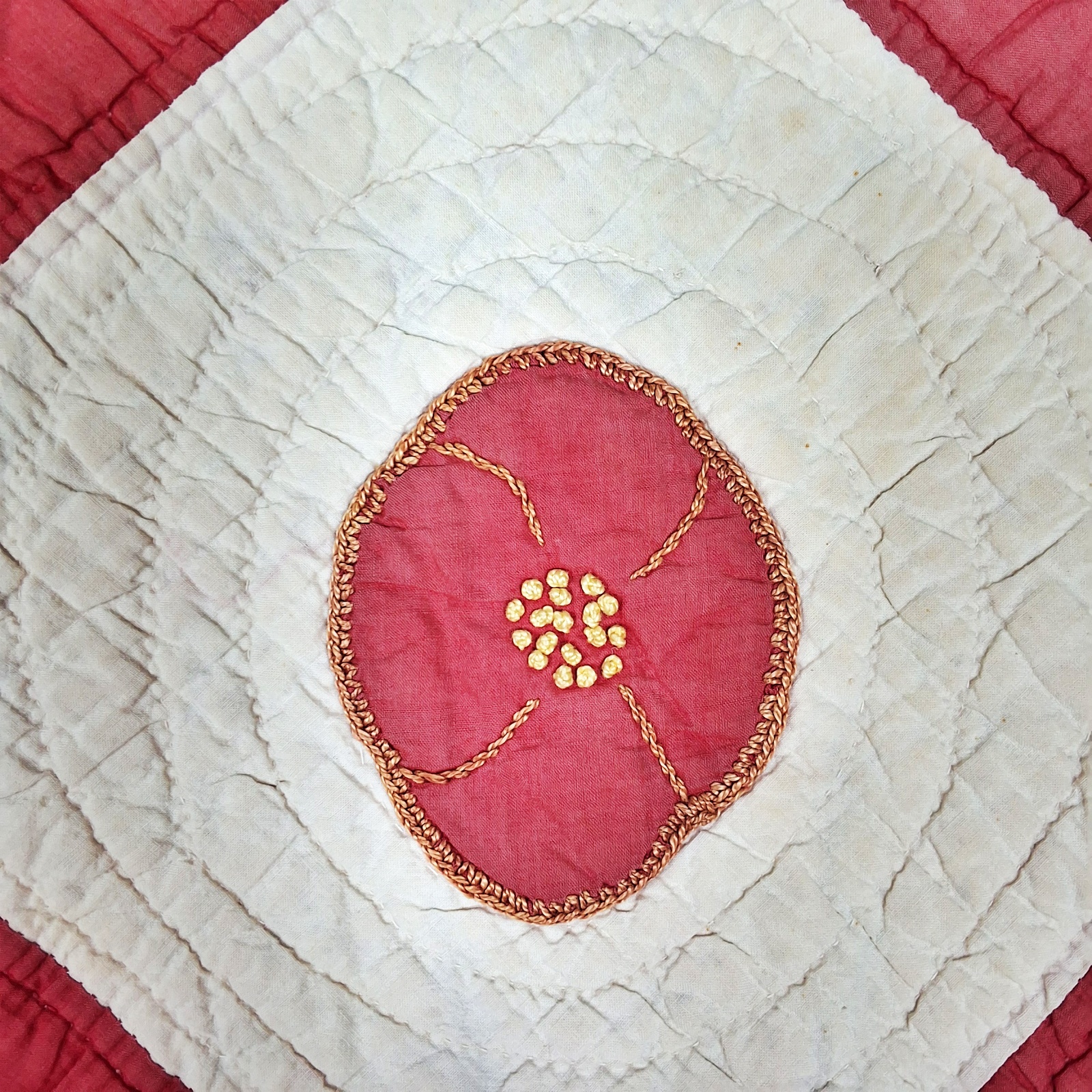 2 Vintage Quilts - Basket, Trip Around the World