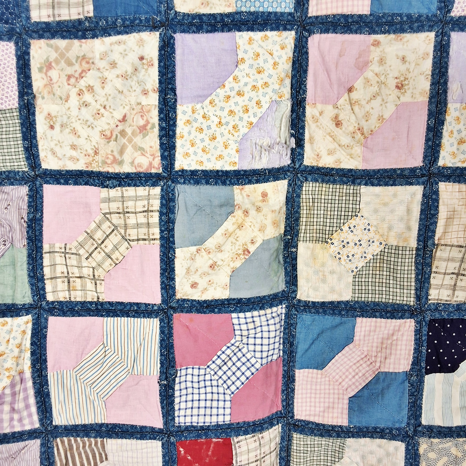 1880-1940s Bow Tie Potholder Quilt