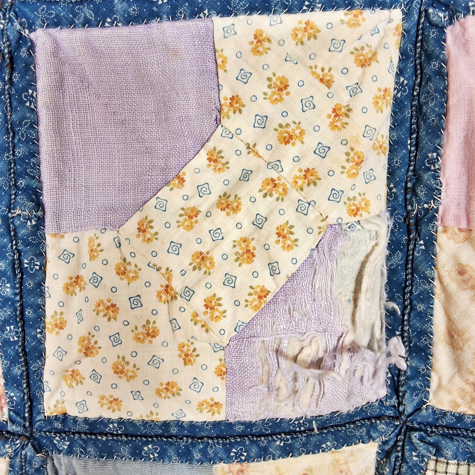 1880-1940s Bow Tie Potholder Quilt