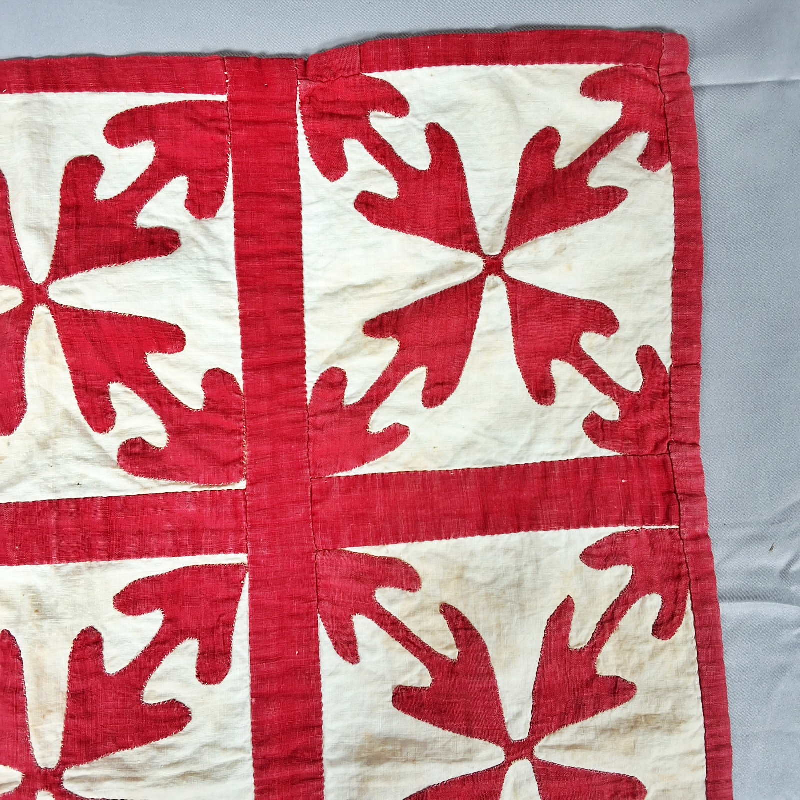 Antique Double Heart Doll Quilt
