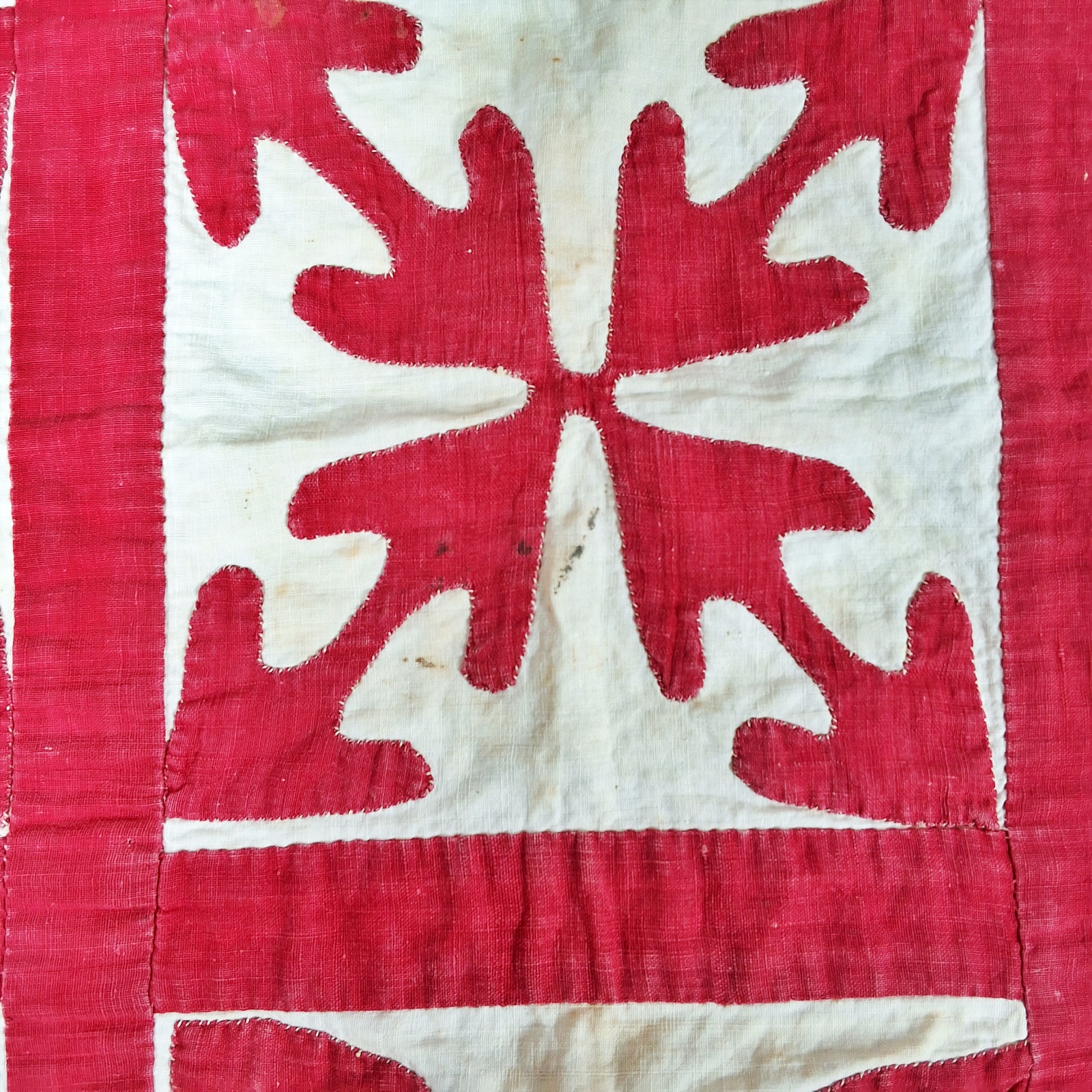 Antique Double Heart Doll Quilt