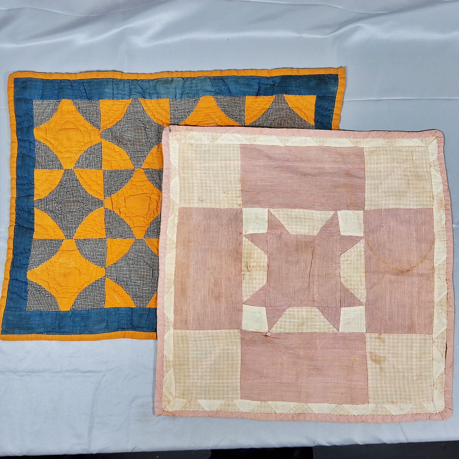 2 Antique Doll Quilts - 1880-1900
