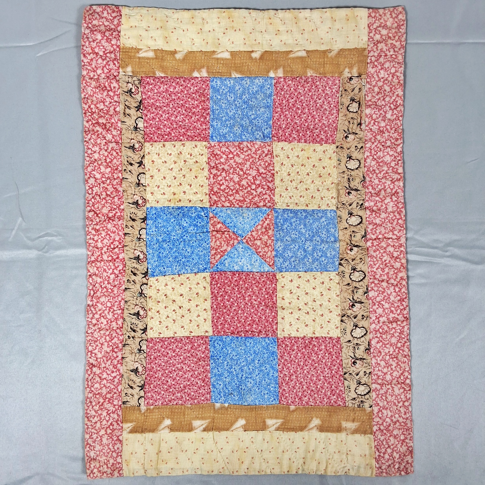 5 Antique Doll Quilts