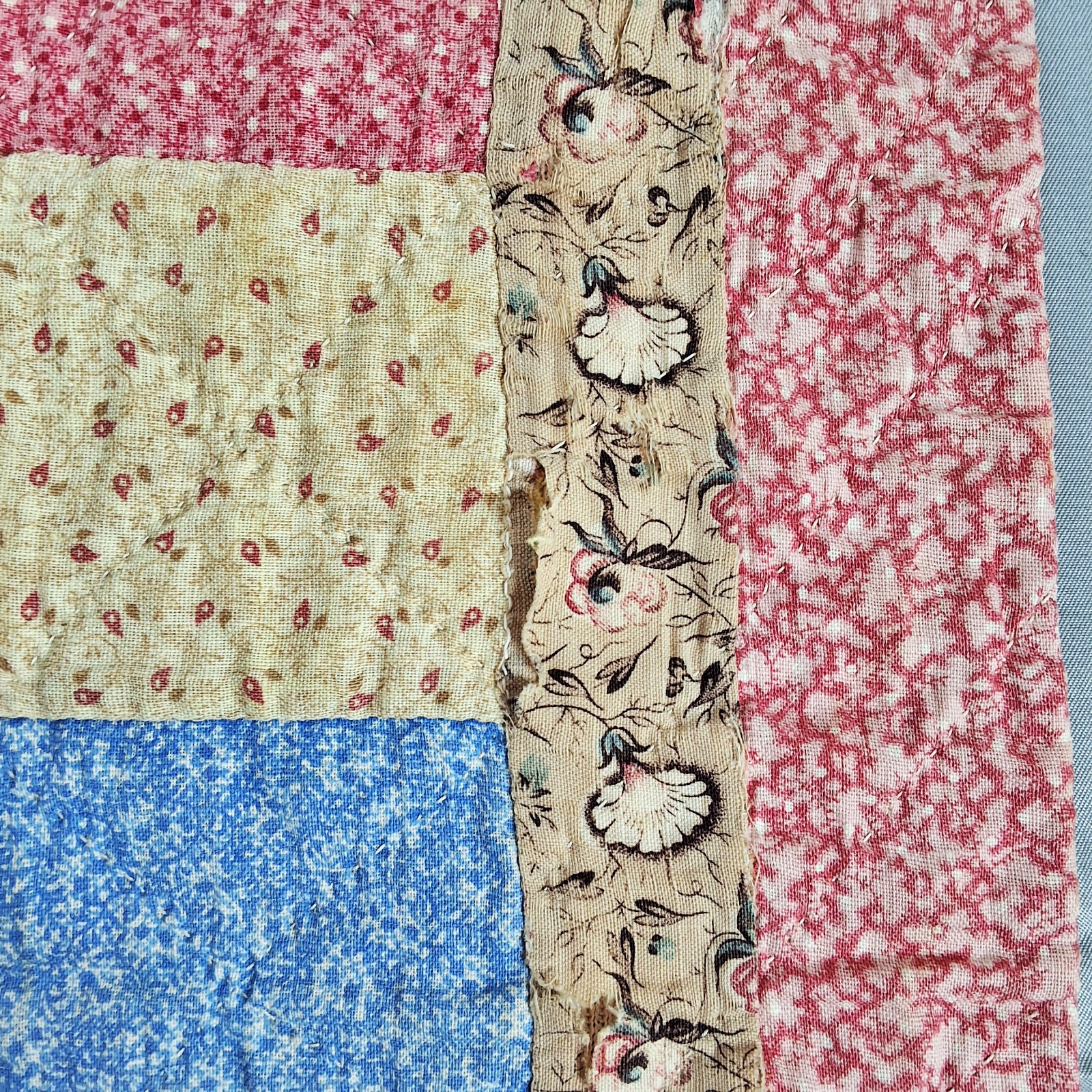 5 Antique Doll Quilts