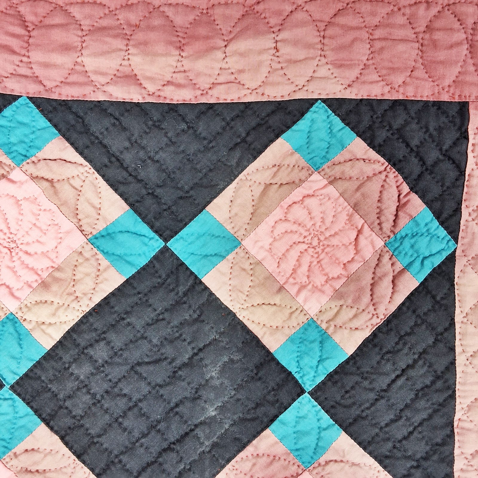 2 Vintage Doll Quilts