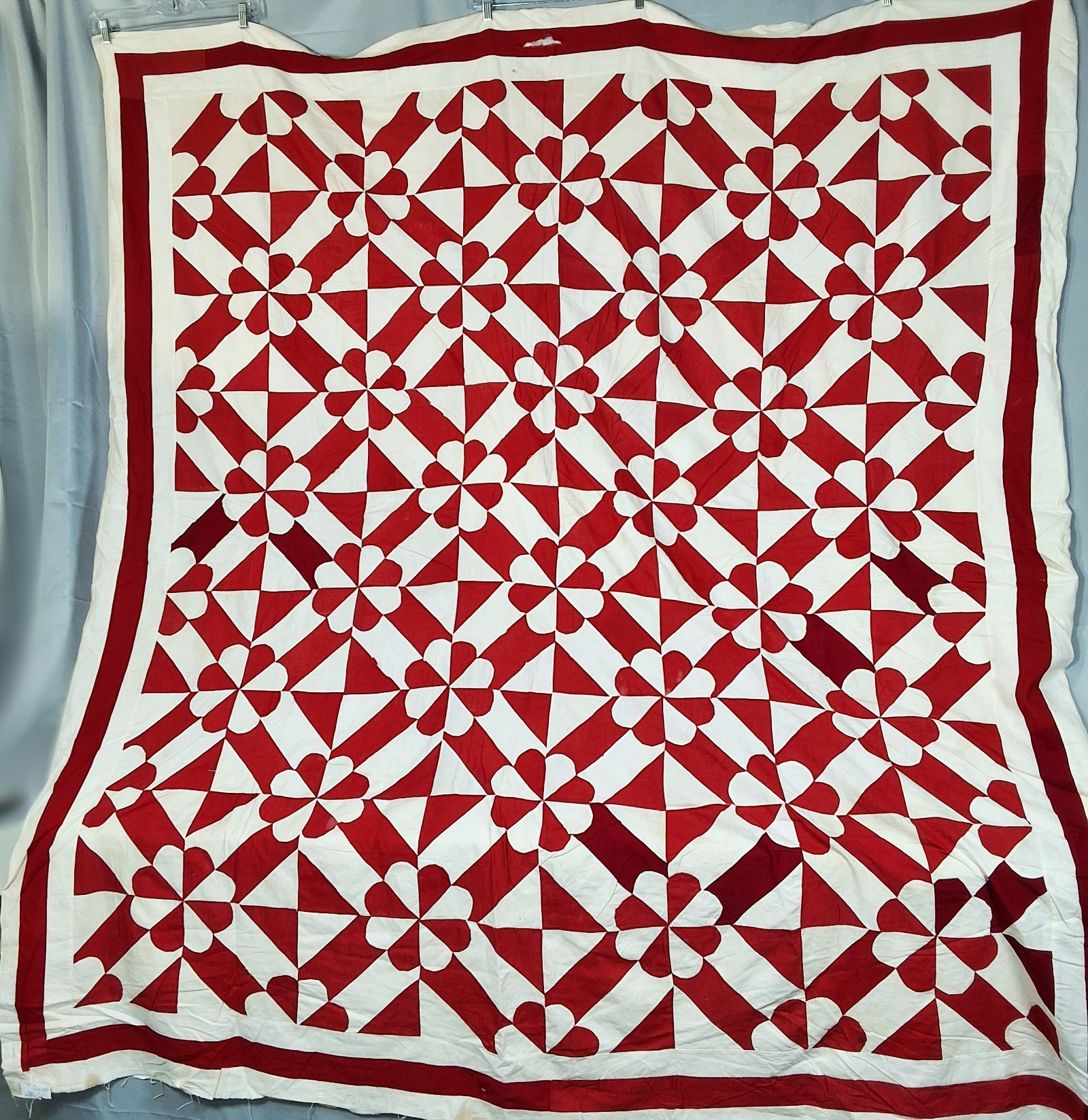 Antique 1900s Martha Choice Quilt Top