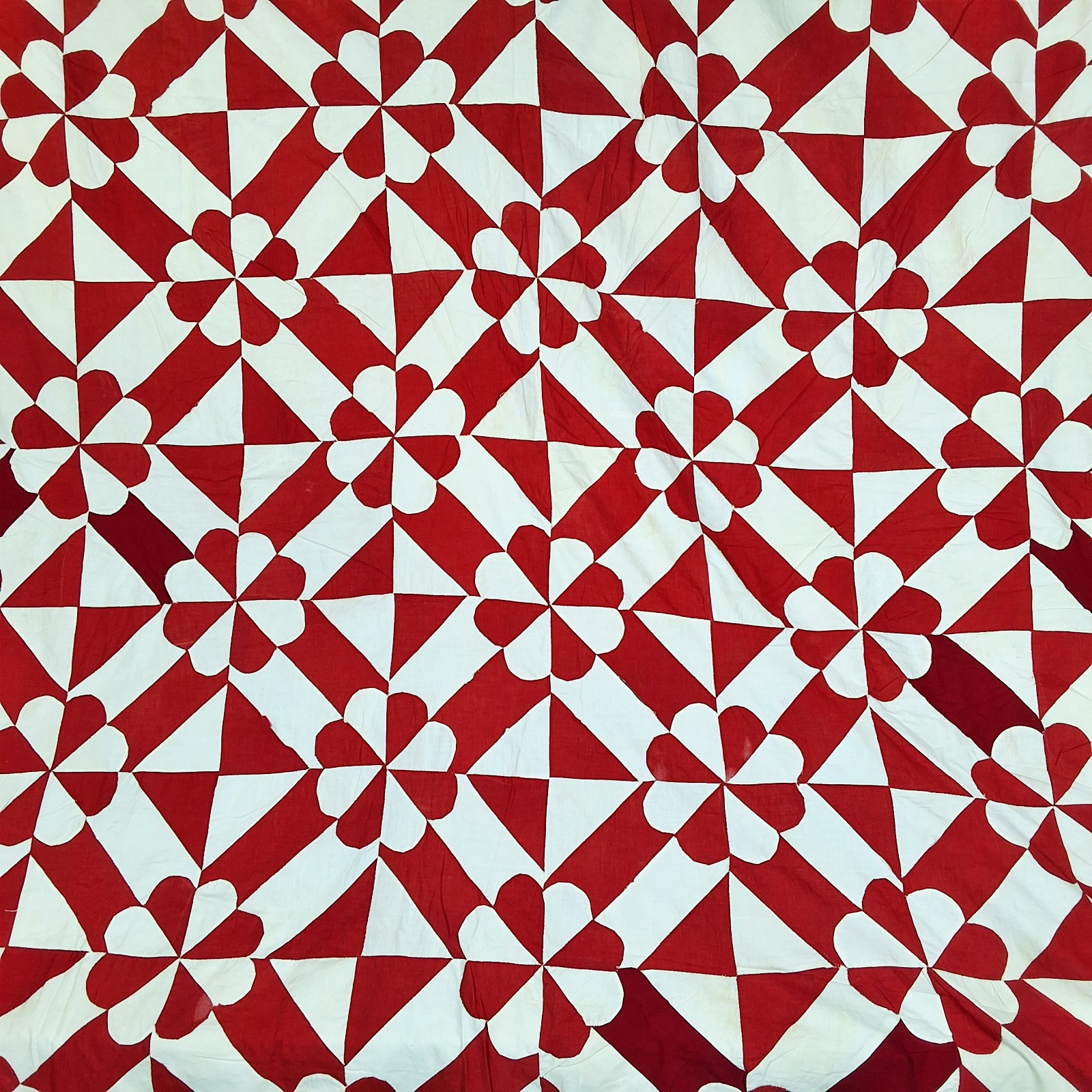 Antique 1900s Martha Choice Quilt Top