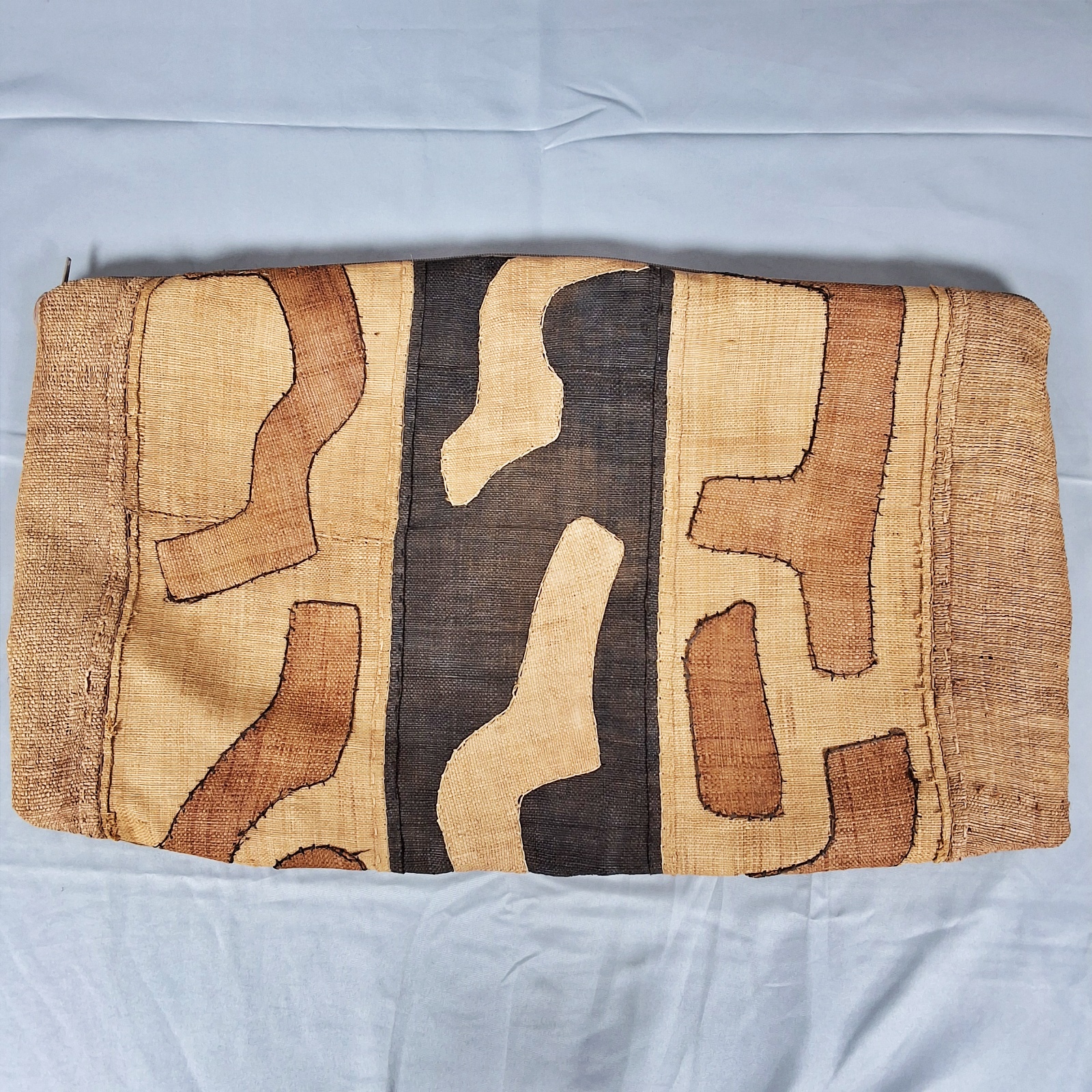 2 African Kuba Pillowcases