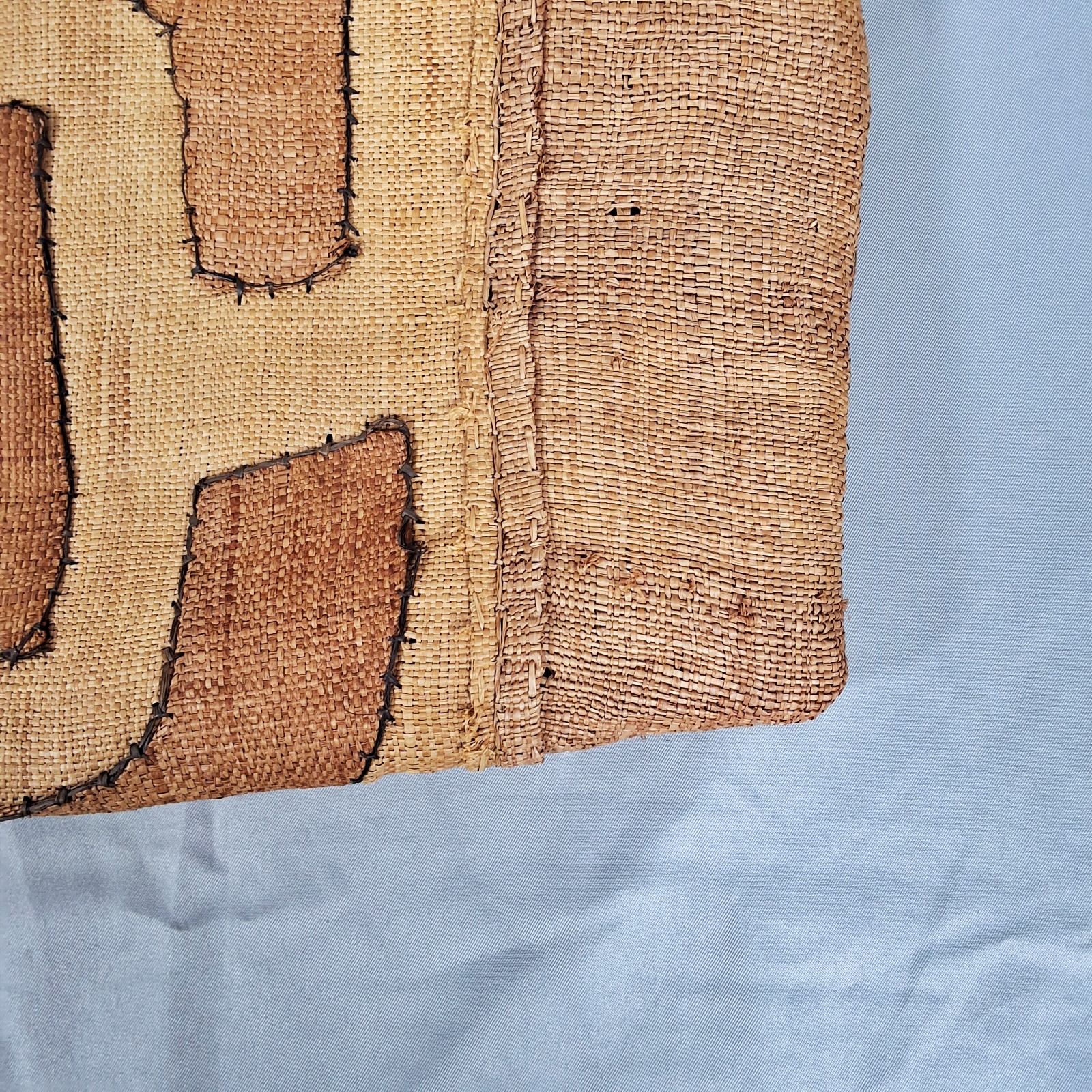 2 African Kuba Pillowcases