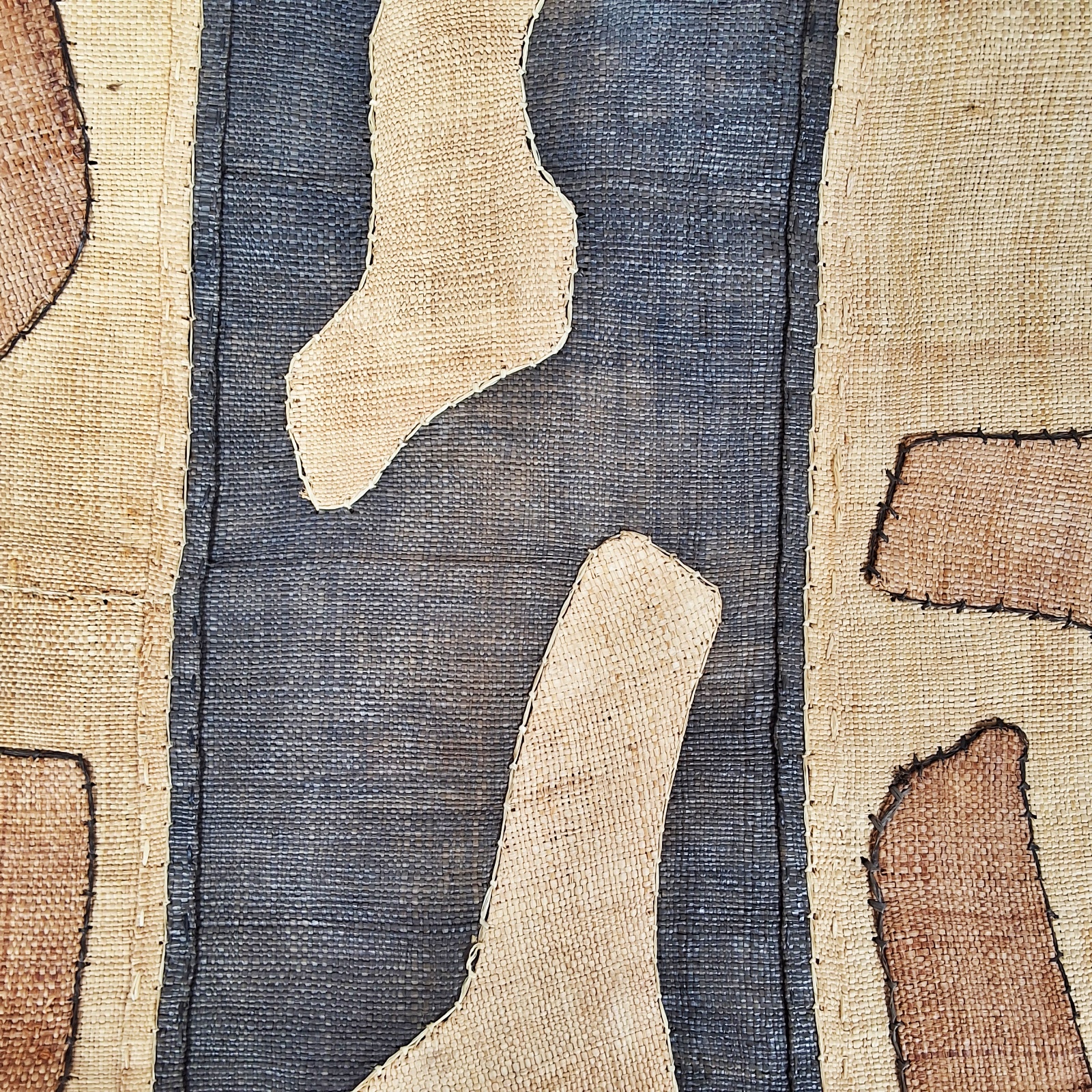 2 African Kuba Pillowcases
