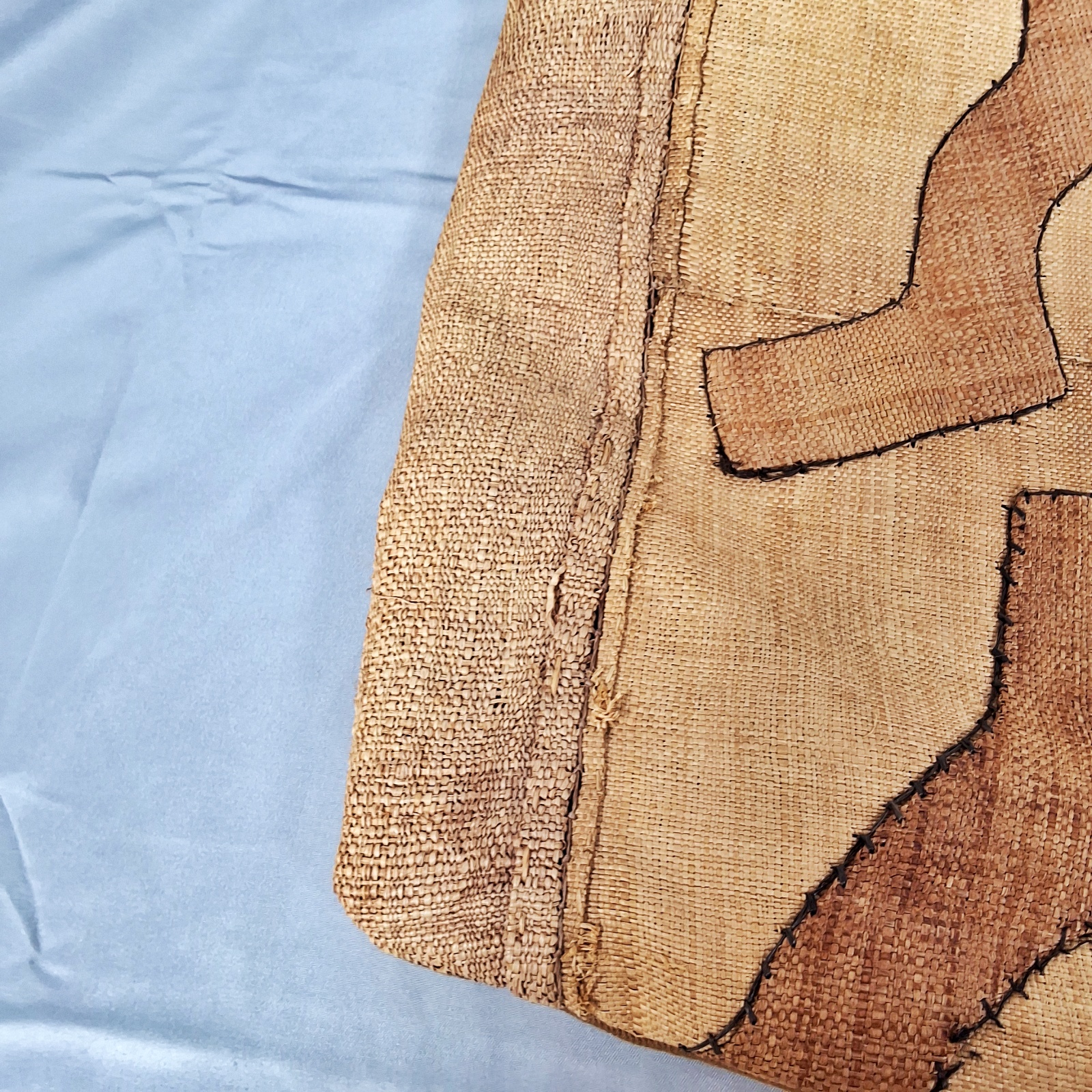 2 African Kuba Pillowcases