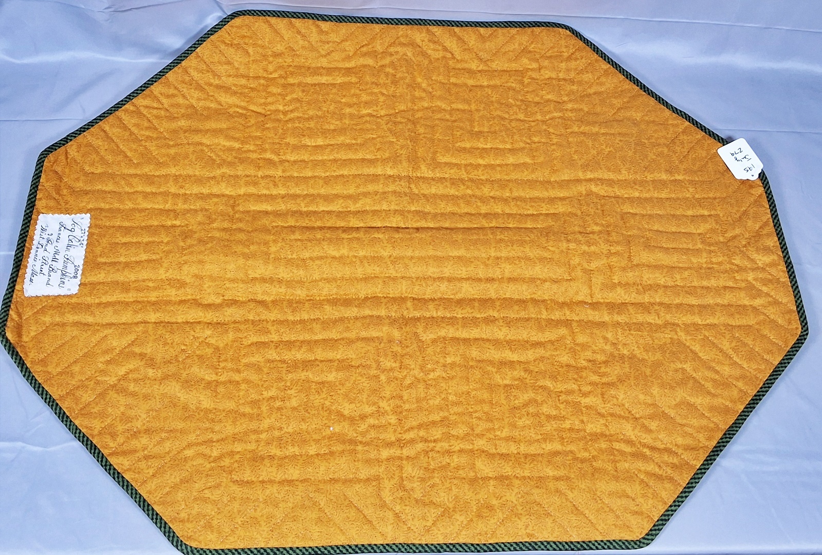 Log Cabin Pumpkin Quilted Runner - Frances Abell Brand