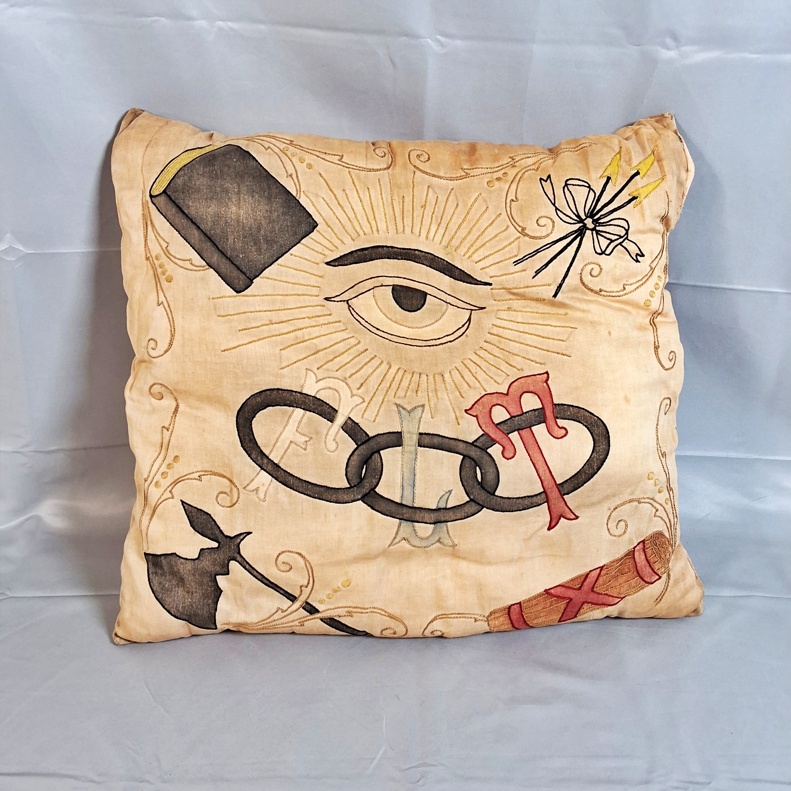Odd Fellows Pillow