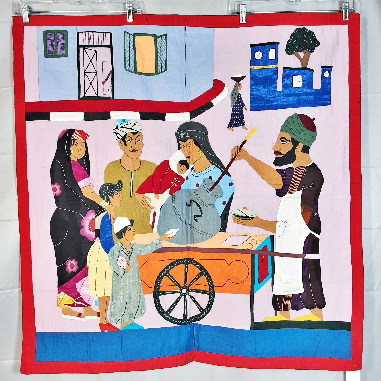 Egyptian Applique Tentmakers of Cairo - Market Scene