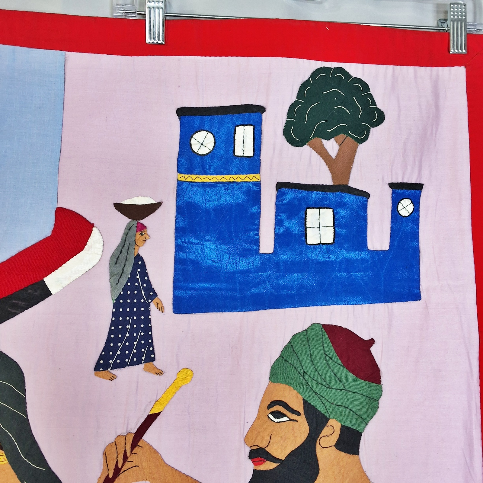 Egyptian Applique Tentmakers of Cairo - Market Scene