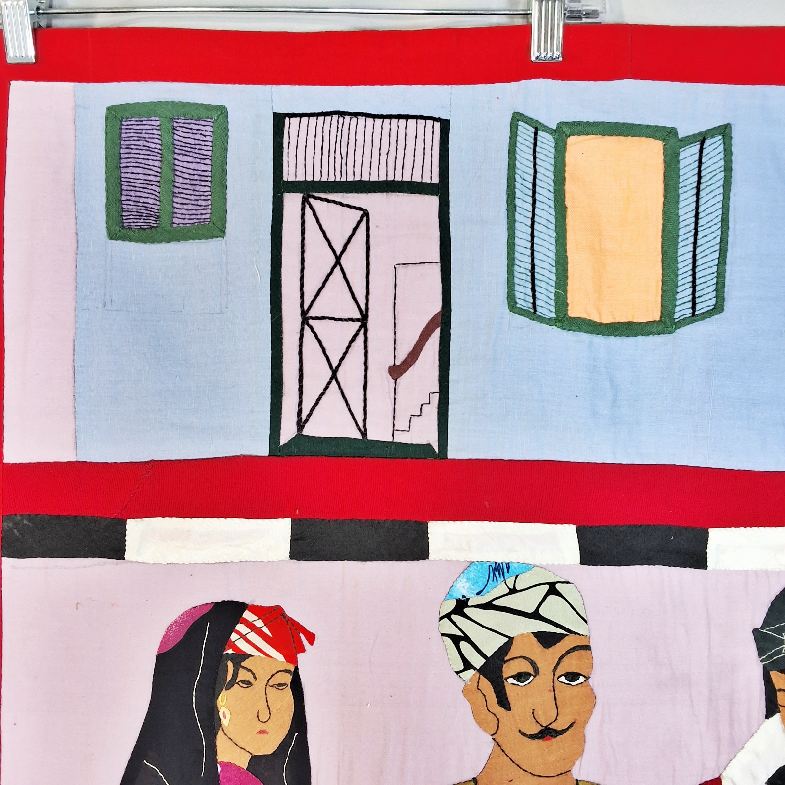 Egyptian Applique Tentmakers of Cairo - Market Scene