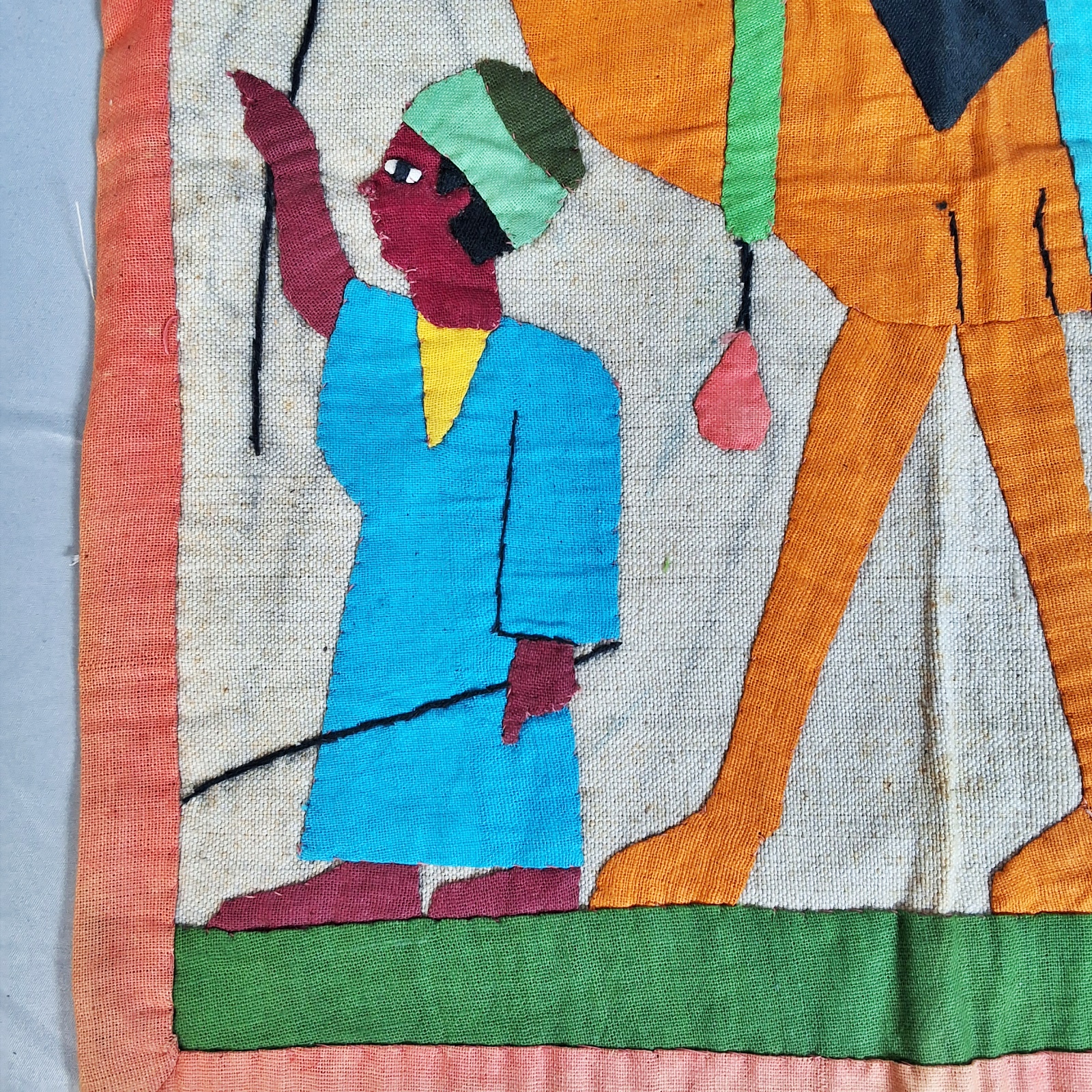 Egyptian Applique Tentmakers of Cairo - Man and Camel
