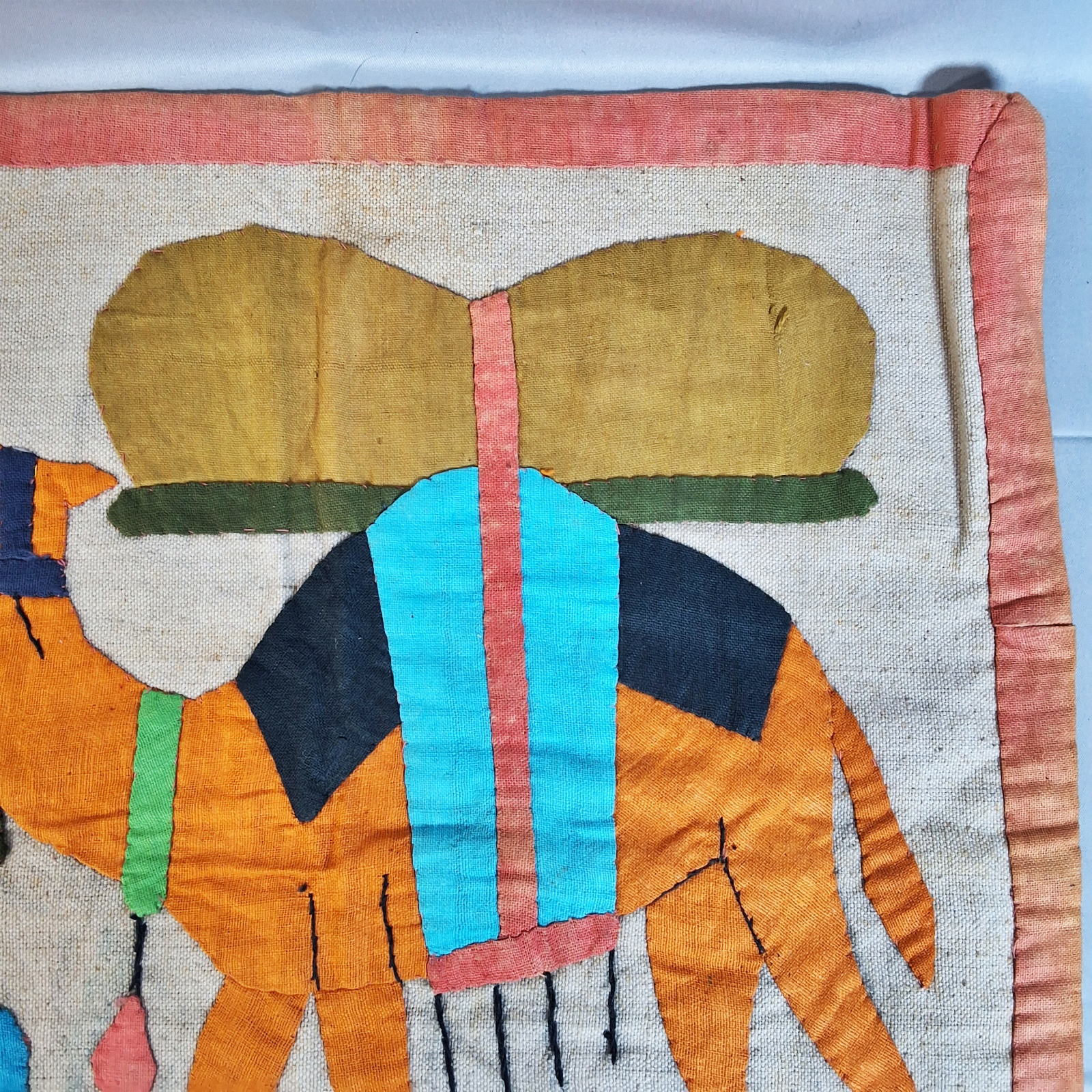 Egyptian Applique Tentmakers of Cairo - Man and Camel