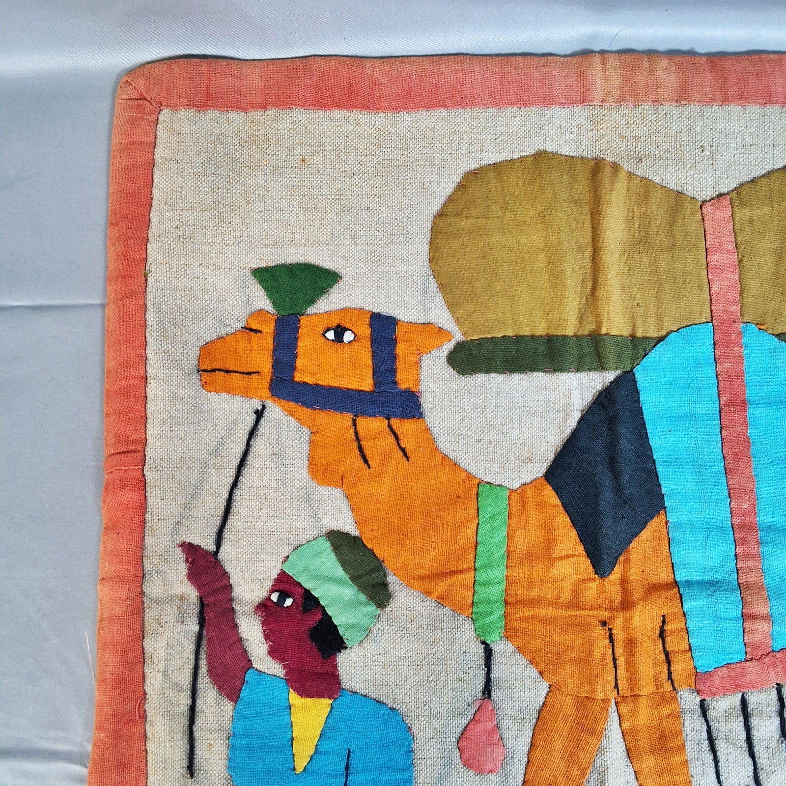 Egyptian Applique Tentmakers of Cairo - Man and Camel