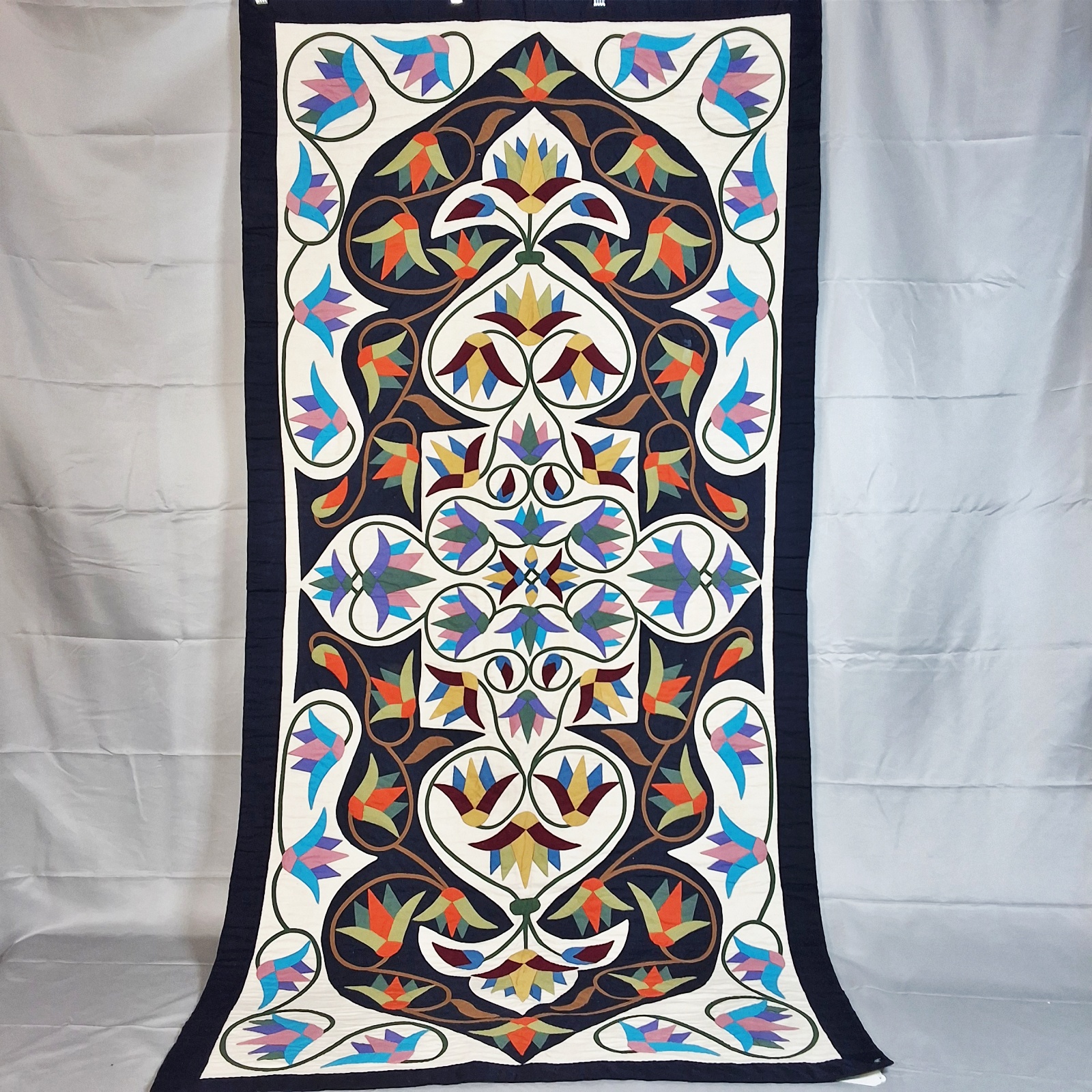 Egyptian Applique Tentmakers of Cairo - White