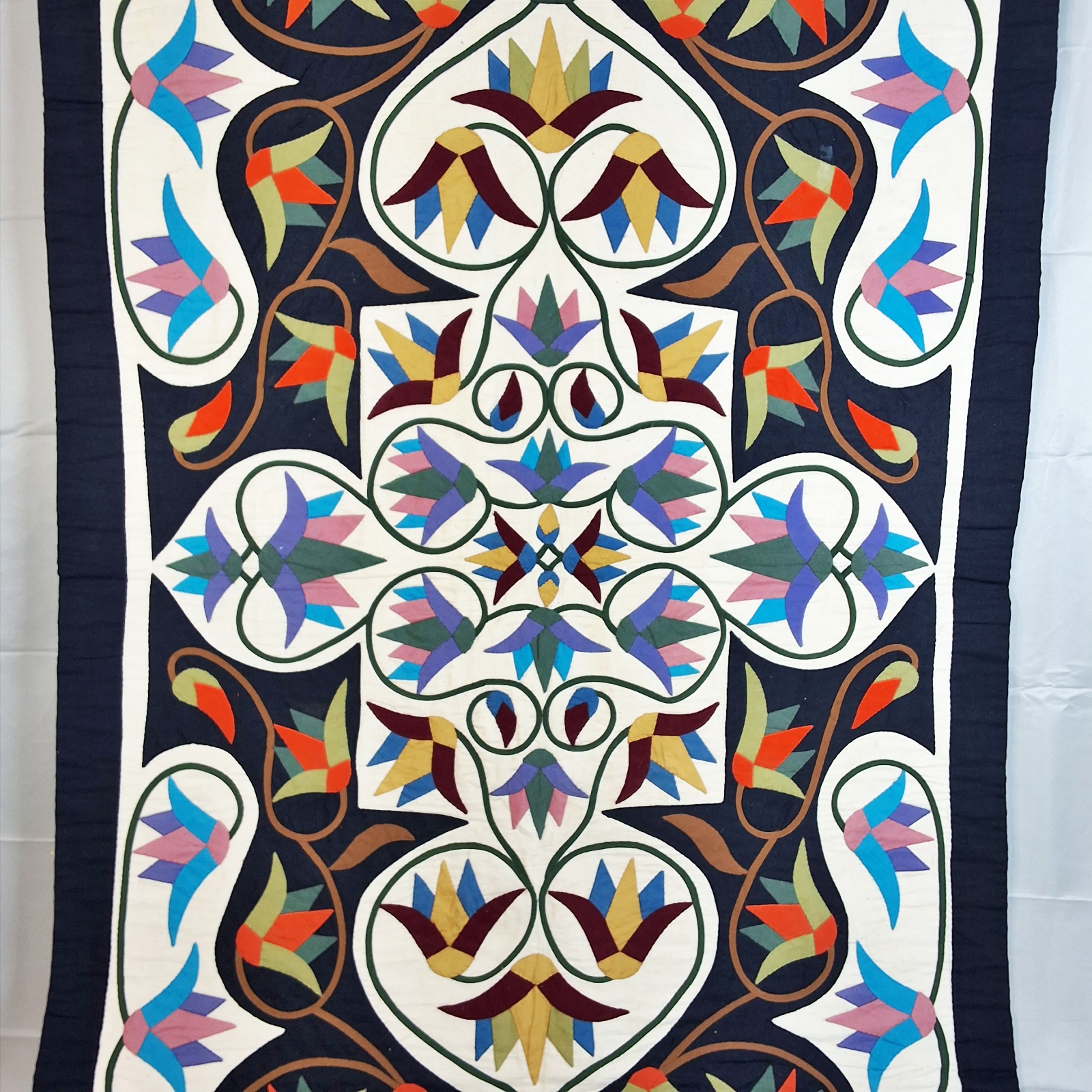 Egyptian Applique Tentmakers of Cairo - White