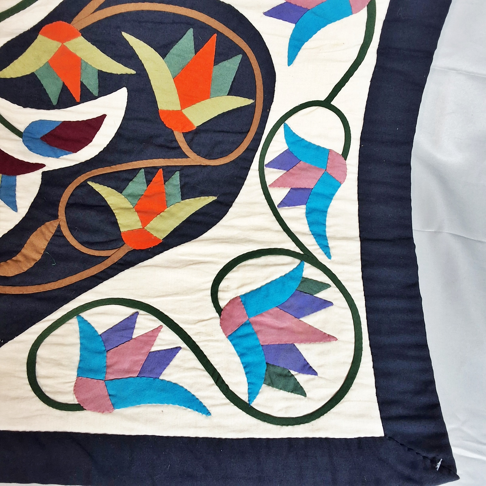 Egyptian Applique Tentmakers of Cairo - White