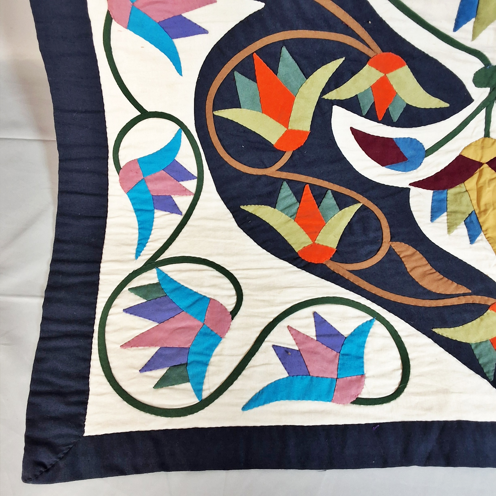 Egyptian Applique Tentmakers of Cairo - White