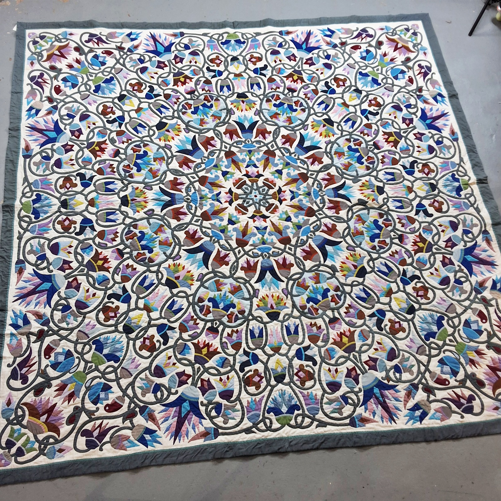 Large Egyptian Applique Tentmakers of Cairo