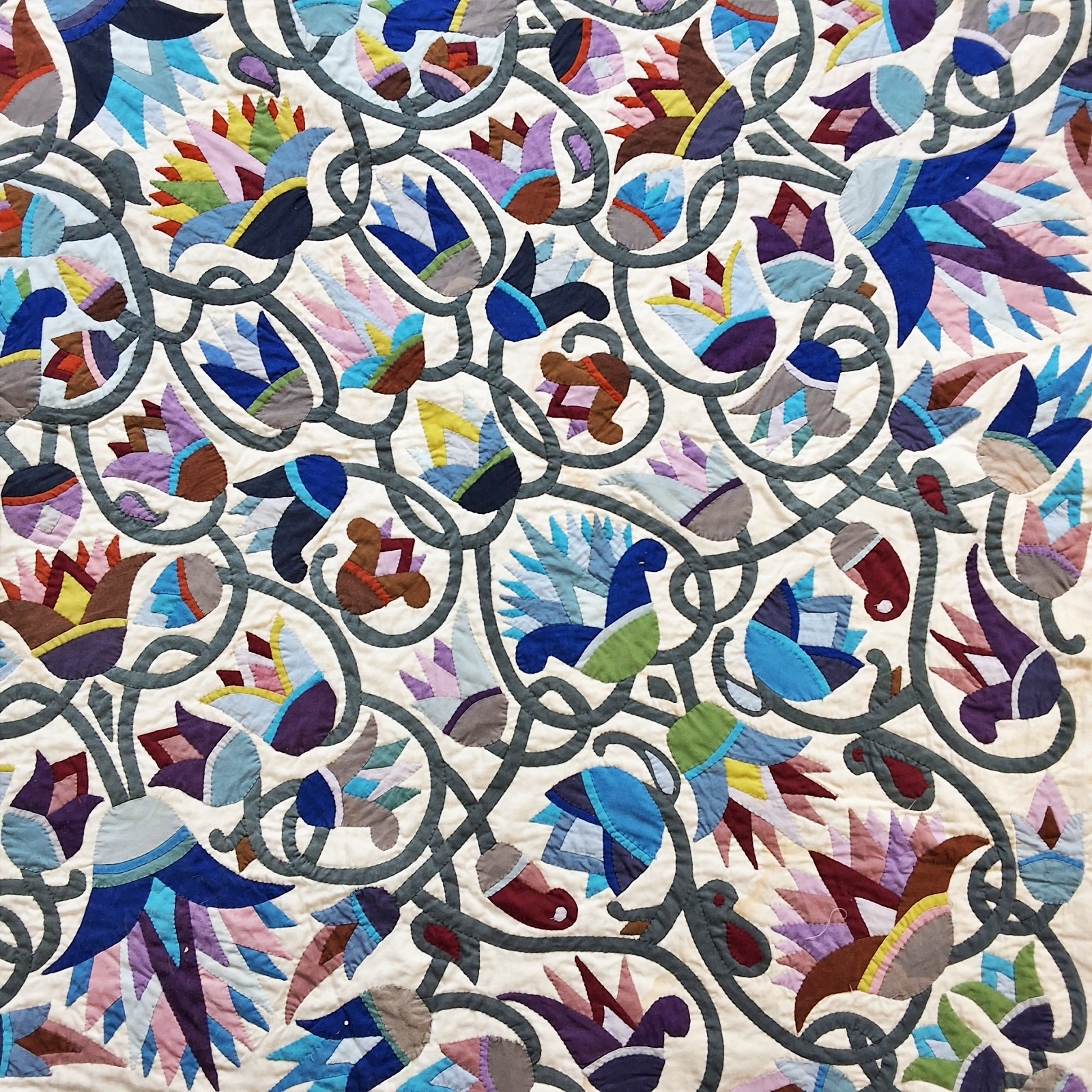 Large Egyptian Applique Tentmakers of Cairo