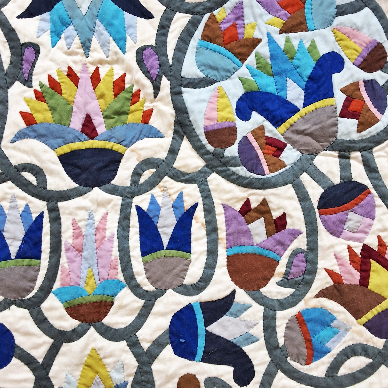 Large Egyptian Applique Tentmakers of Cairo