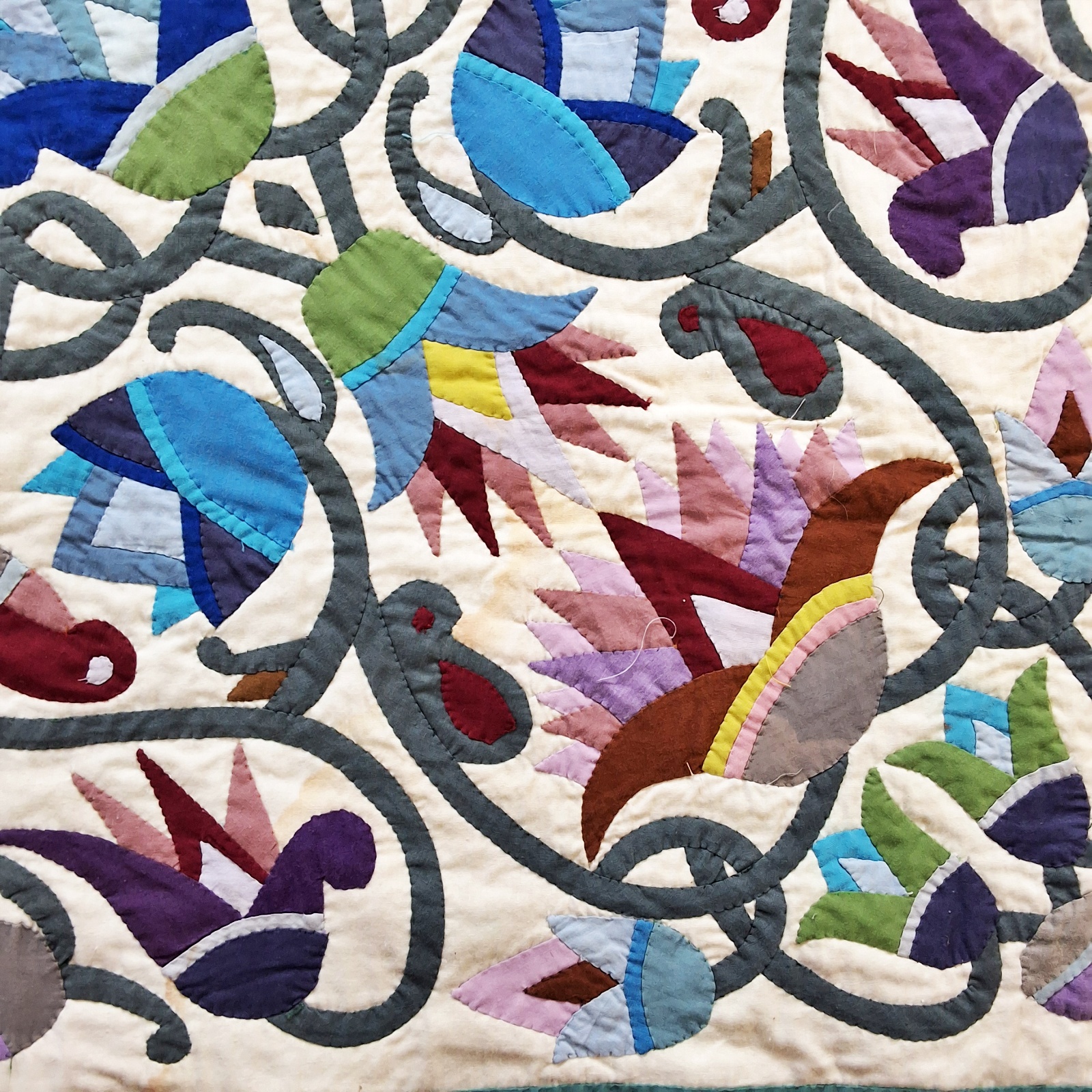 Large Egyptian Applique Tentmakers of Cairo
